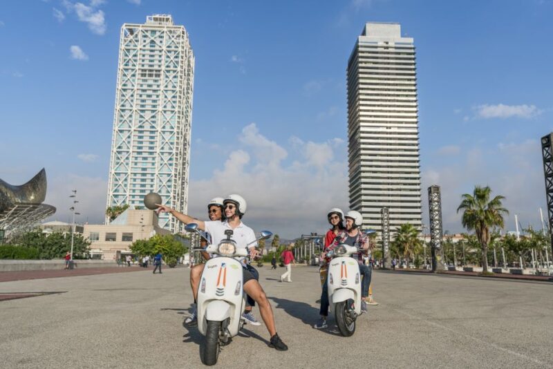 Barcelona: 24-Hour Vespa GPS Self Tour - Exploring Barcelona