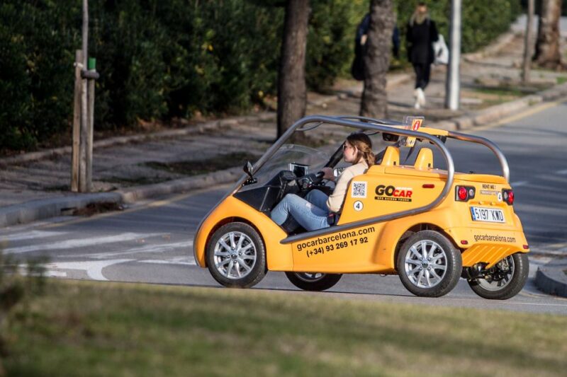 Barcelona: 3-Hour Discover Gaudí GoCar Tour - GoCar Features