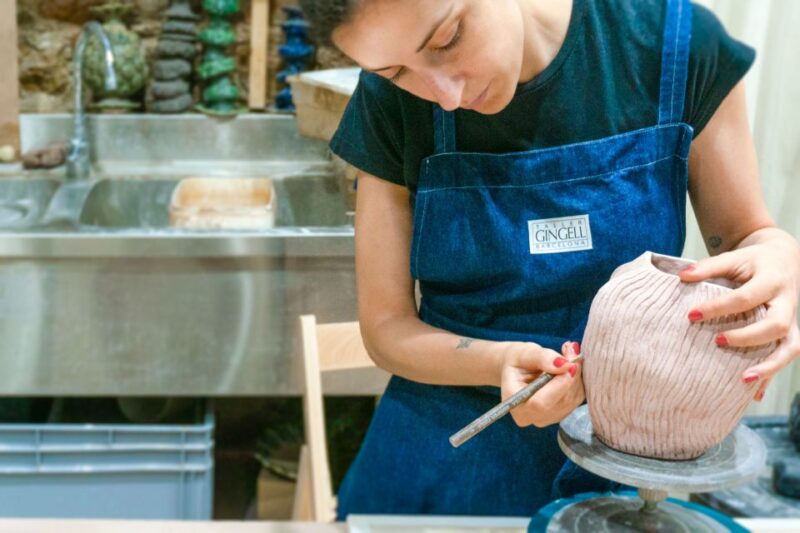 Barcelona: Artisan Ceramic Cup or Vase Making Workshop - Workshop Features