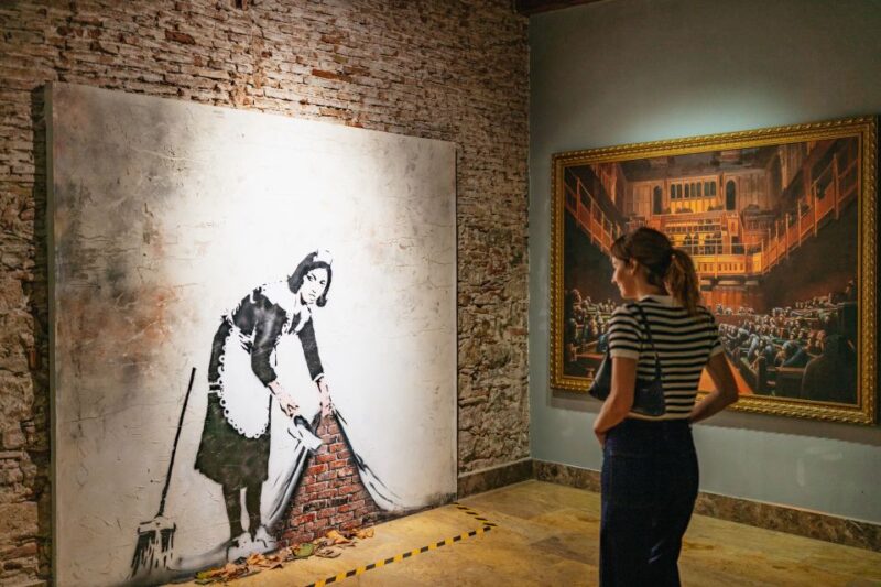 Barcelona: Banksy Museum, Permanent Exhibition Ticket - Exhibition Location and Features