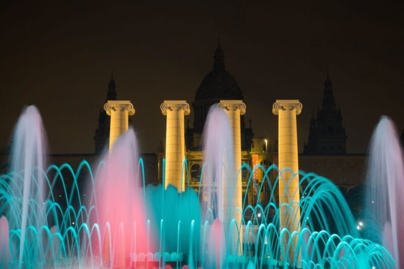 Barcelona Cable Car Sky Views, Magic Fountain & Castle Visit - Montjuic Funicular Cable Car