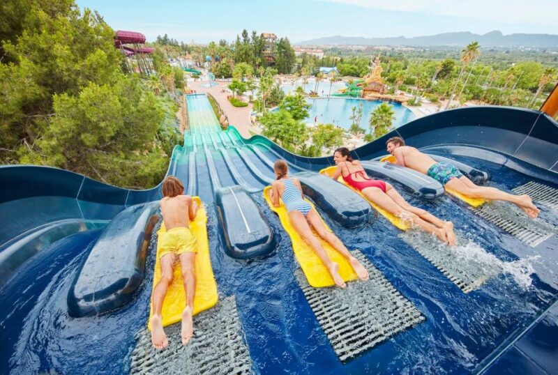 Barcelona: Caribe Aquatic Park Full-Day Ticket With Transfer - Adrenaline Thrills at the Park