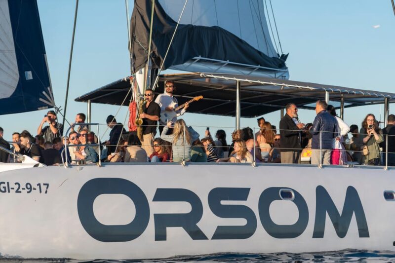 Barcelona: Catamaran Cruise With Optional Live Jazz Music - Key Points