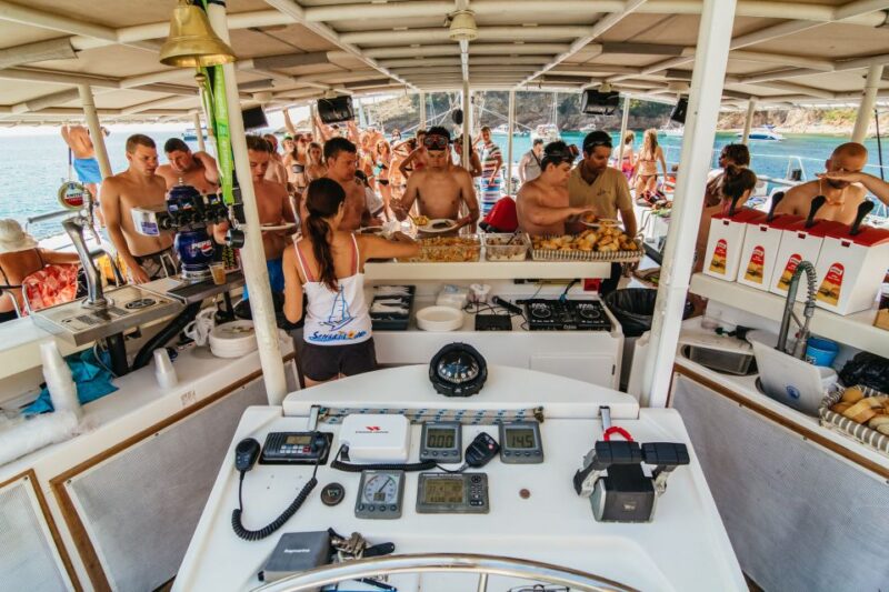 Barcelona: Catamaran Party Cruise With BBQ Meal - Experience Highlights