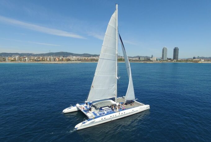 Barcelona: Catamaran Sail and Skyline - Meeting Point