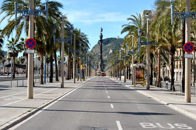 Barcelona: Catamaran Sailing, Cable Car & Walking Tour - Walking Tour Itinerary
