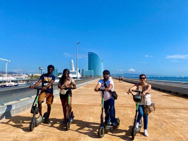 Barcelona: Central Park E-bike Tour / E-Scooter Tour - Key Points