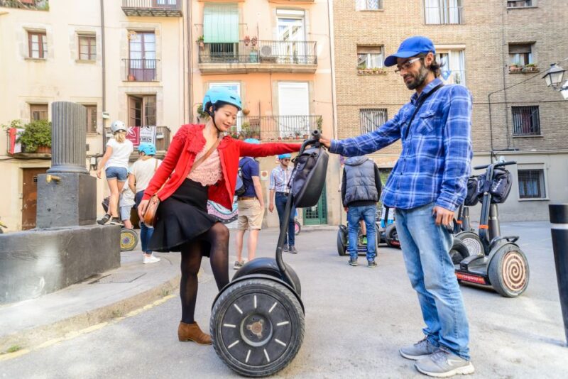 Barcelona: City and Seafront Guided Segway Tour - Key Points