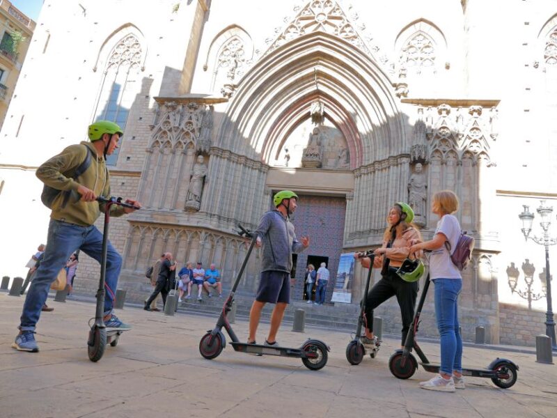 Barcelona: City Highlights Guided Tour by Electric Scooter - Ciutadella Park and Arch of Triumph