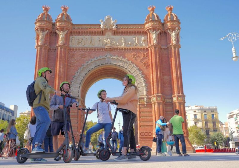 Barcelona: City Highlights Guided Tour by Electric Scooter - Barceloneta Beach Cruising