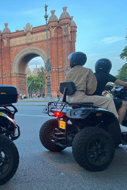 Barcelona: City Sights Electric Quad Tour (License Required) - Tour Experience