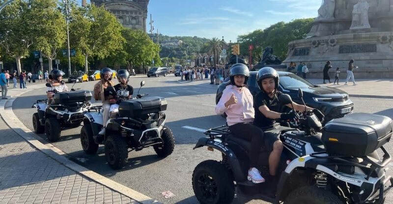 Barcelona: City Sights Electric Quad Tour (License Required) - Guide Language Availability