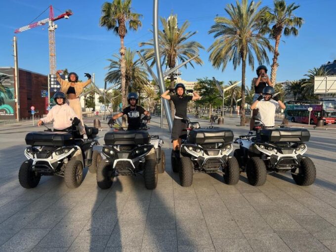 Barcelona: City Sights Electric Quad Tour (License Required) - Safety and Comfort Highlights