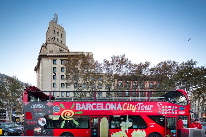 Barcelona City Tour Hop-On Hop-Off With Optional Catamaran - What to Expect