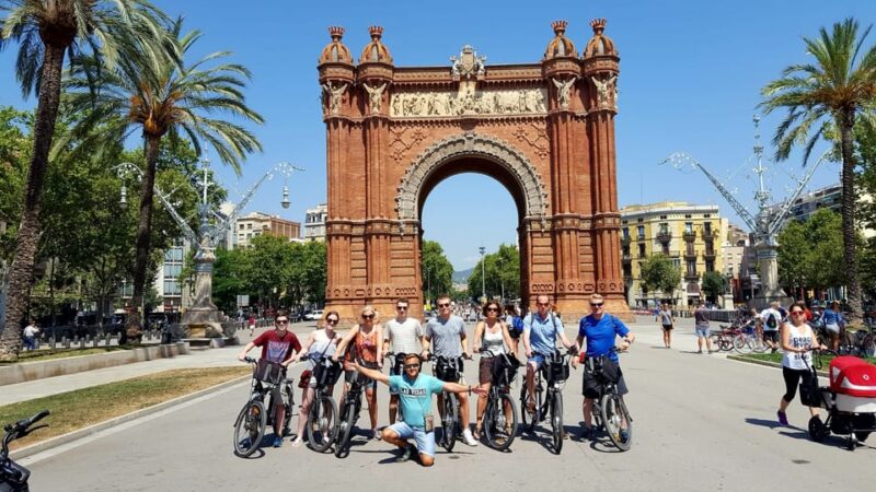 Barcelona: Coastline E-Bike and Wine Tasting Tour - Meeting Point and Logistics
