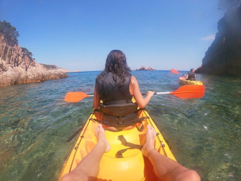 Barcelona: Costa Brava Kayak and Snorkel Tour With Lunch - Key Points