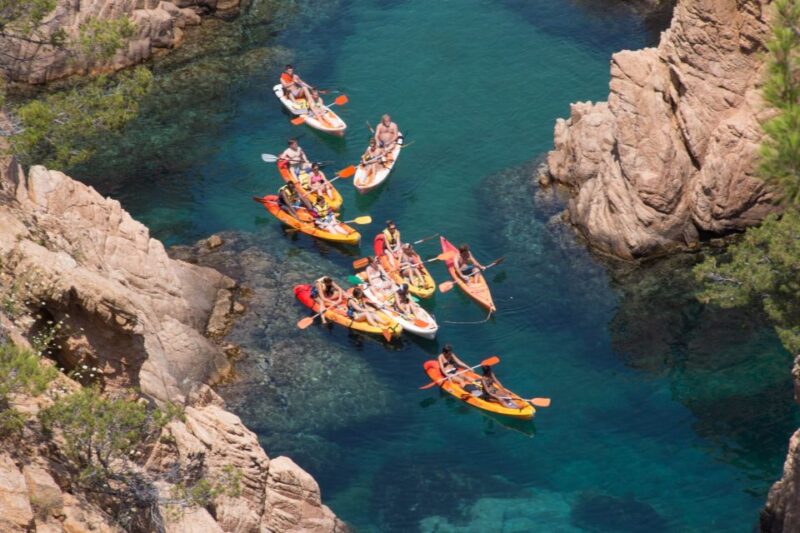 Barcelona: Costa Brava Kayak, Snorkel & Cliff Jump W/ Lunch - Kayaking and Snorkeling Experience