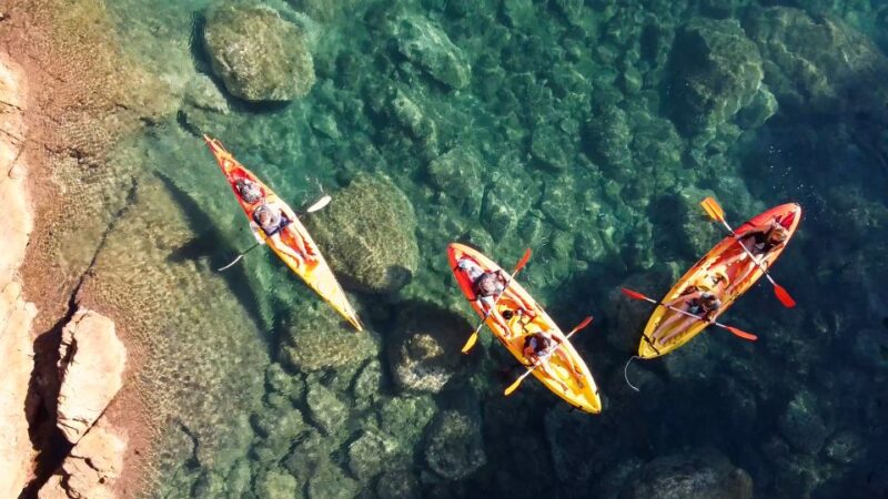 Barcelona: Costa Brava Kayak, Snorkel & Cliff Jump W/ Lunch - Scenic Coastal Views and Exploration