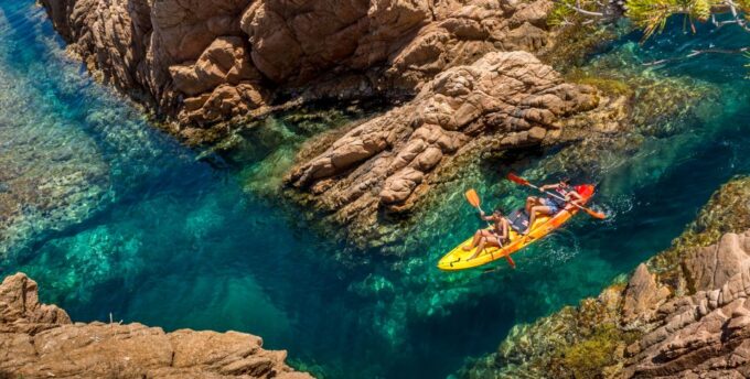 Barcelona: Costa Brava Kayak, Snorkel & Cliff Jump W/ Lunch - Transportation and Included Gear