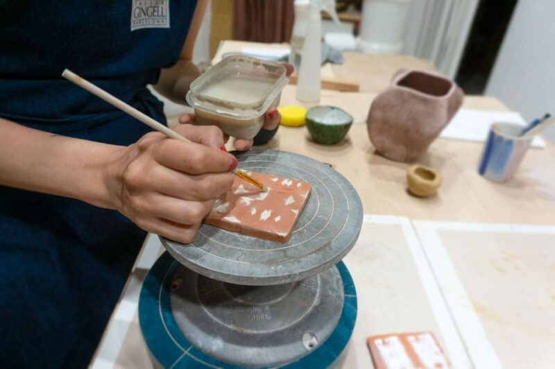 Barcelona: Create Your Own Ceramic Tiles Ceramics Workshop - Booking Information