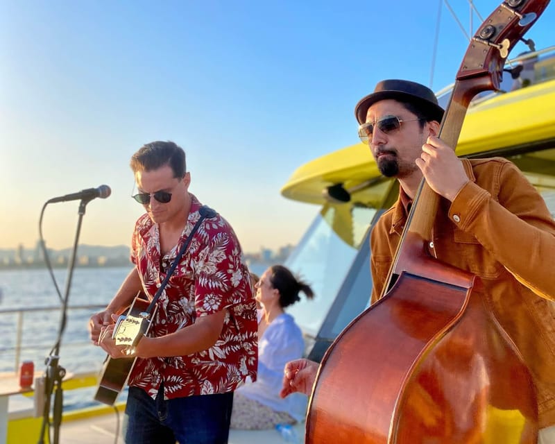 Barcelona: Daytime or Sunset Catamaran Cruise With Music - Cruise Experience and Highlights