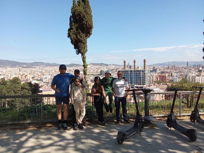 Barcelona: E-Scooter and Bike Tour - Itinerary and Highlights