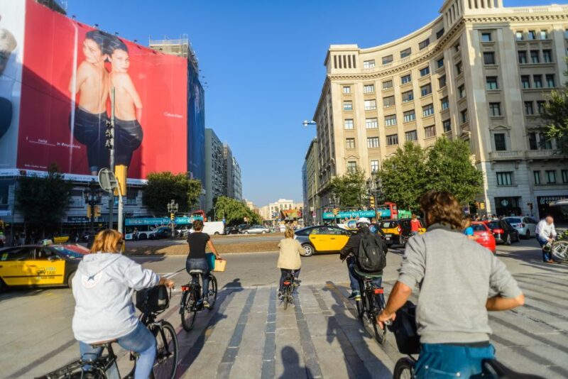 Barcelona Ebike Tour With Wine and Tapas Experience - Taking in Local Culture and Hidden Gems