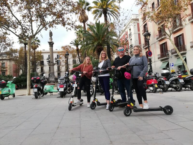 Barcelona: Electric Scooter Tour Along the Promenade and Parks - Itinerary Highlights