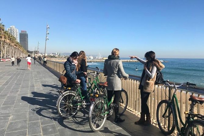 Barcelona Evening Small Group Bike Tour With Cava | With Private Option - Inclusions and Exclusions