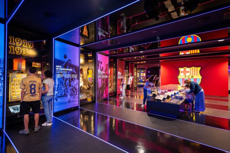 Barcelona: FC Barcelona Museum Barça Immersive Tour Ticket - Meeting Point
