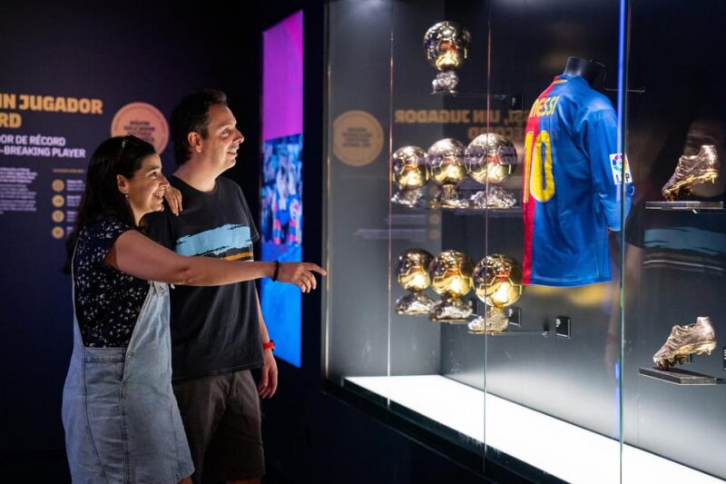 Barcelona: FC Barcelona Museum Ticket & Robokeeper Challenge - Immersive Tour Features