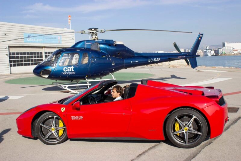 Barcelona: Ferrari Driving and Helicopter Experience - Ferrari Driving Adventure