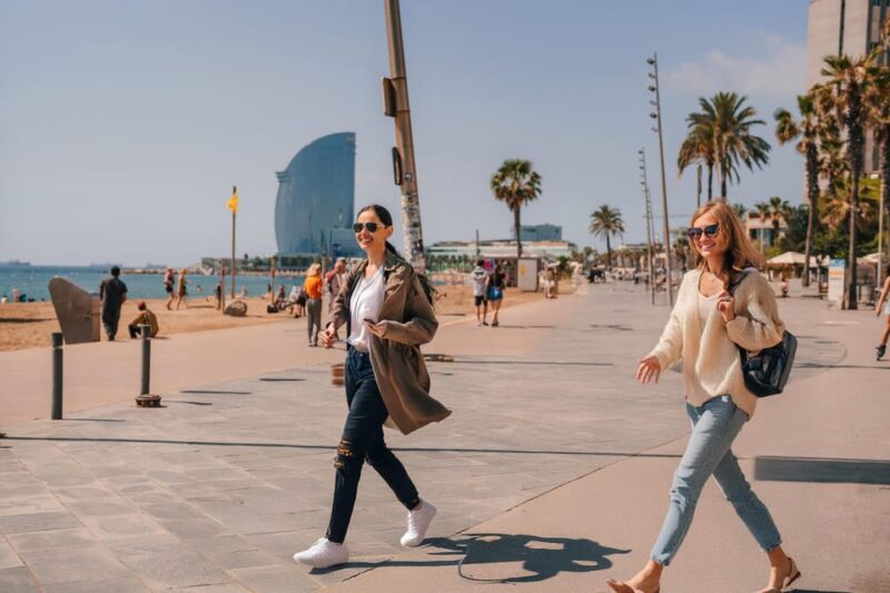Barcelona: Guided Walking City Tour, Cable Car & Boat Ride - Tour Features