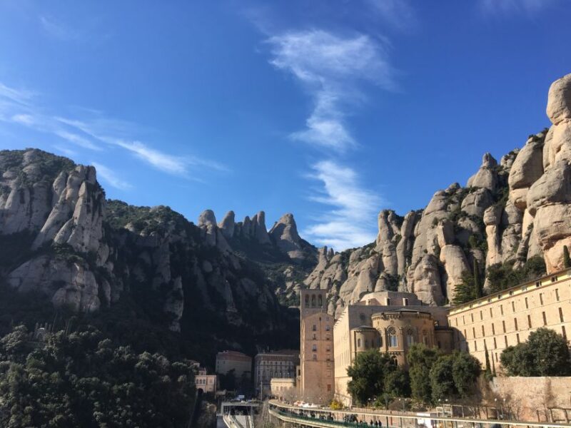 Barcelona: Half-Day Montserrat Monastery and Mountain Hike - Visiting the Montserrat Monastery