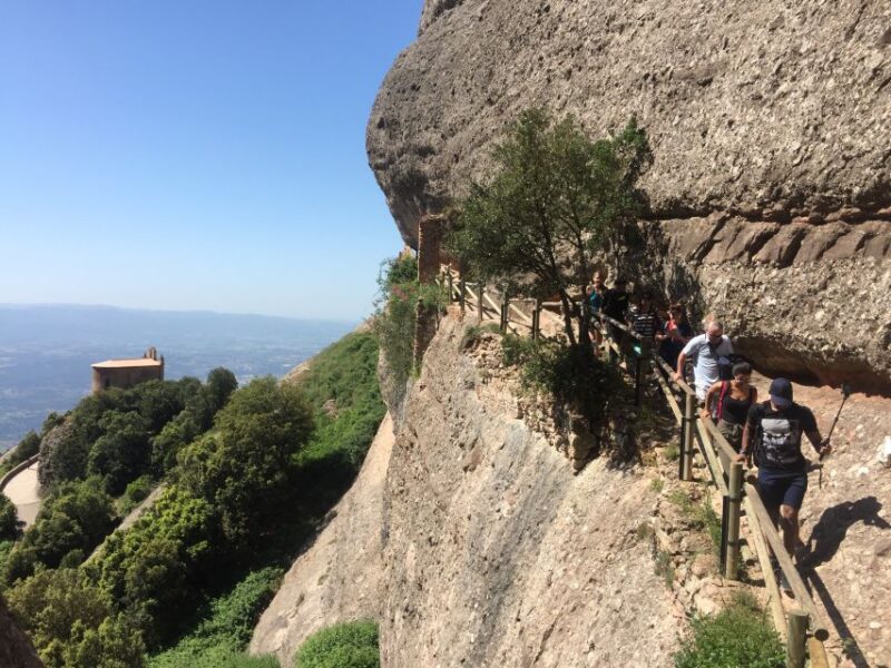 Barcelona: Half-Day Montserrat Monastery and Mountain Hike - Hidden Hermitages and Scenic Views