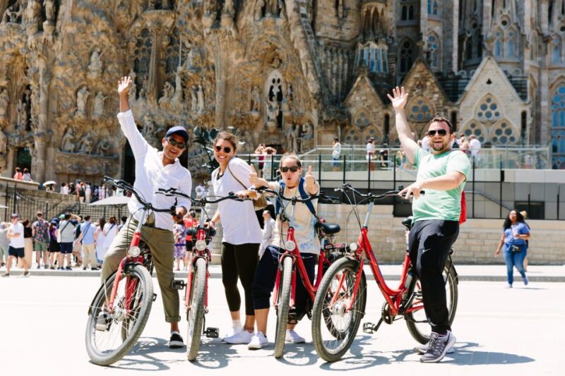 Barcelona: Half-day Wonders of Gaudi Bike Tour - Key Points