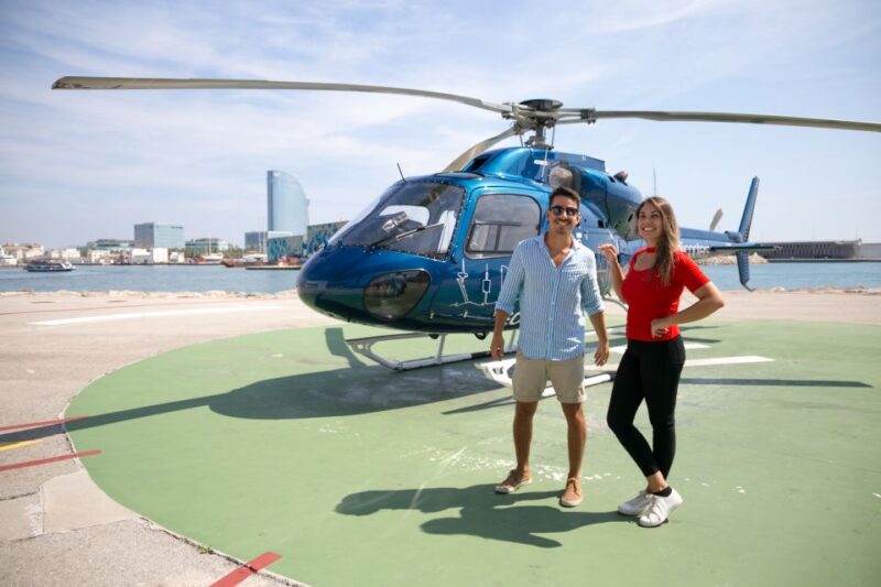 Barcelona: Helicopter Flight Over Barcelonas Coastline - Panoramic Views of Barcelonas Coastline