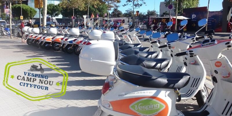Barcelona Highlights: 4-Hour Vespa Scooter Tour - Included Amenities