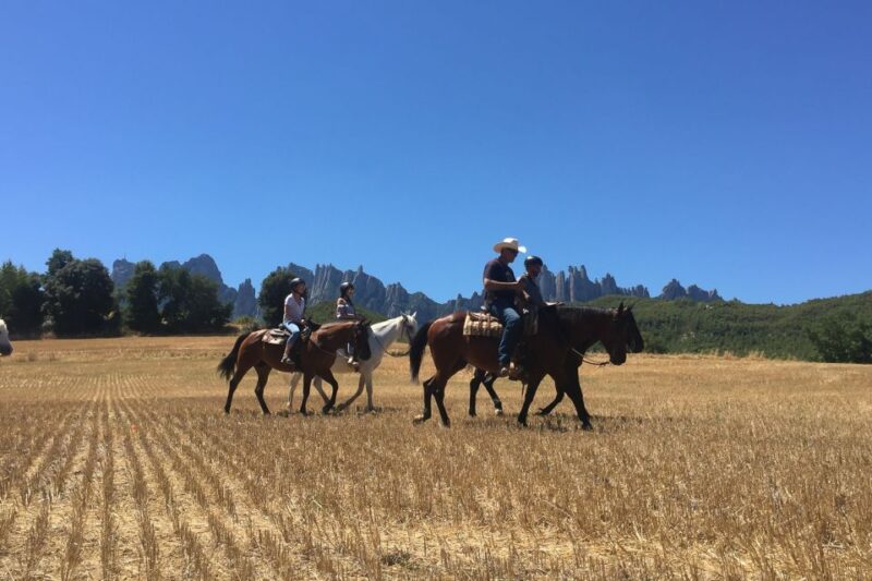 Barcelona: Hiking and Horse Riding Day-Trip in Montserrat - Transportation to Montserrat