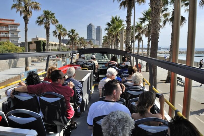 Barcelona: Hop-On Hop-Off Bus With Sailing Cruise - Hop-On Hop-Off Bus Routes