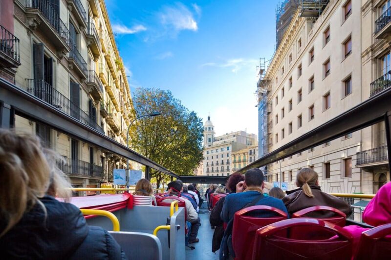 Barcelona: Hop-On Hop-Off Bus With Sailing Cruise - Contribution to Environmental Initiatives