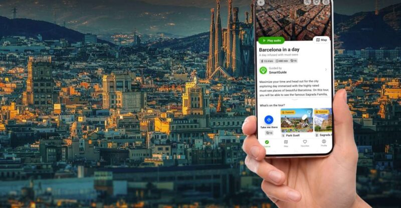 Barcelona in a Day: a Self-Guided Audio Tour in English - Itinerary