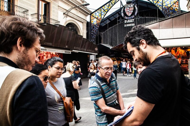 Barcelona: Las Ramblas, La Boquería & Beyond Markets Walk - Exploring La Boqueria Food Market