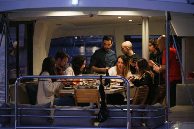 Barcelona: Lunch or Dinner Catamaran Sailing Tour - Meal Options and Preparation