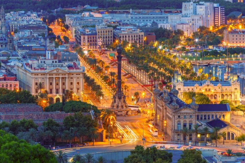 Barcelona: Montjuïc Cable Car Ticket With Audio Guide - Key Points