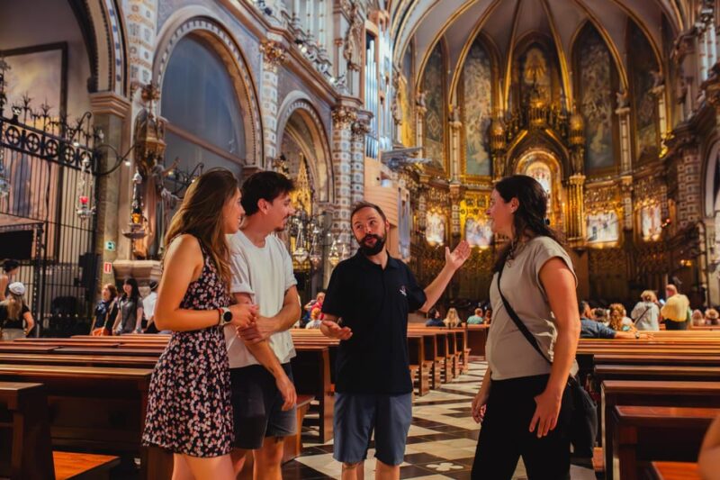 Barcelona: Montserrat With Winery, Lunch, and Train Options - Key Points