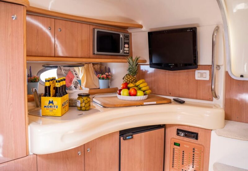 Barcelona: Night on a Private Yatch With Romantic Dinner - Romantic Dinner on Yacht