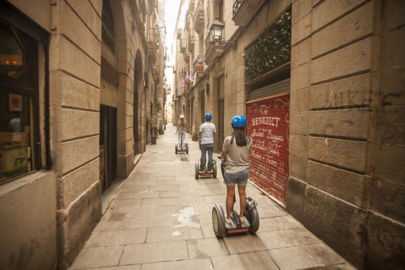 Barcelona: Old Port and Gothic Quarter Guided Segway Tour - Highlights of the Itinerary
