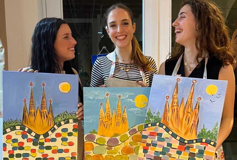 Barcelona: Paint Your Own Souvenir, With Bottomless Wine! - Pricing and Booking