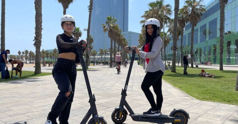 Barcelona: Panoramic Escooter Tour - Tour Highlights and Experience